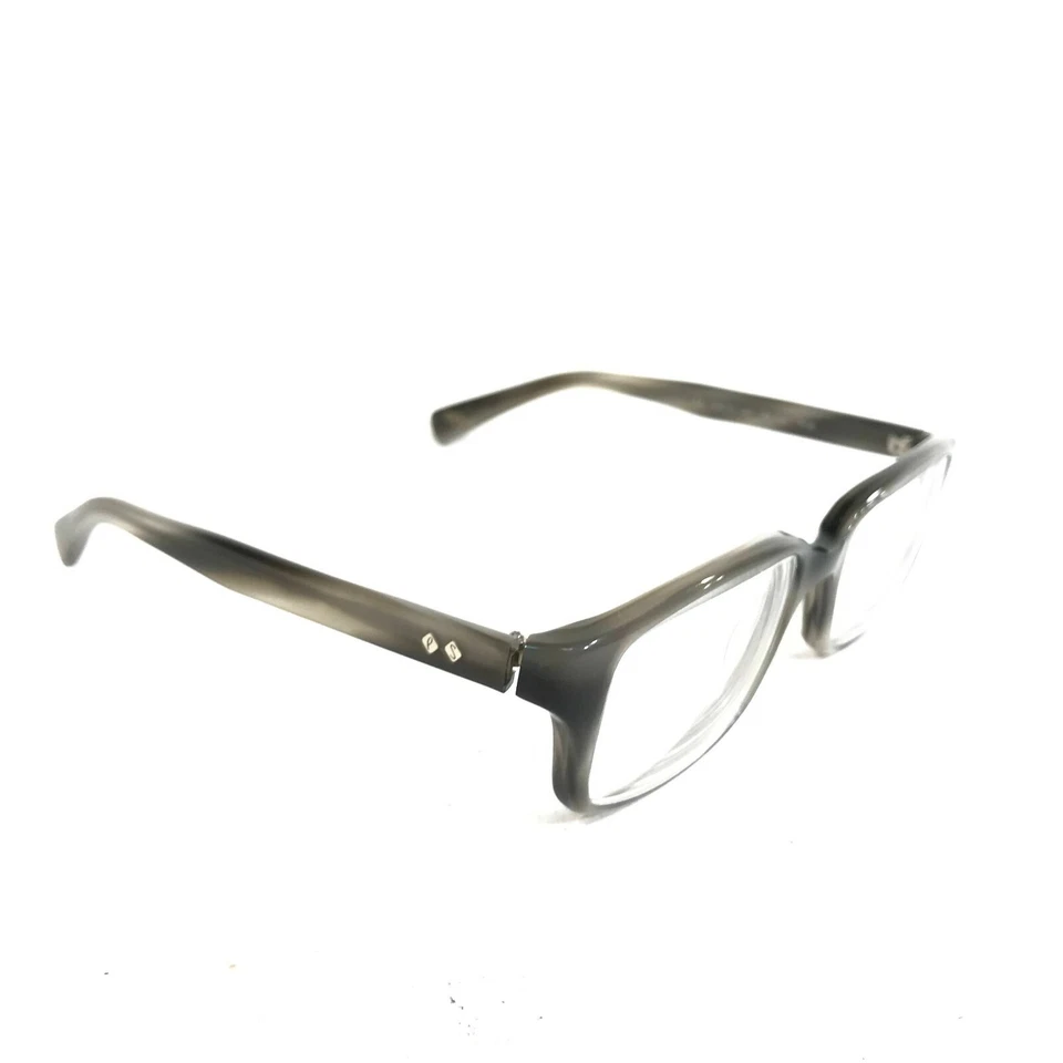 Monturas de gafas Paul Smith PS-436 SKW gris marrón cuerno logotipos a rayas 53-19-140 Foto 2 de 4
