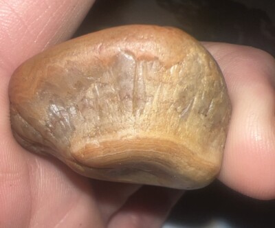 Agate, 1.0 Oz Natural Stone Beautiful detail-#108