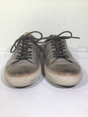 Frye Mens Size 9.5 Essex Low Stone Leather Casual Shoes $228  display picture 3