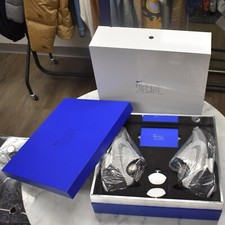 NUEVO CON ETIQUETAS Nike Hyper Adapt 1.0 Metálico Plateado Zapatillas con Cordones Mag 11 AUTÉNTICAS