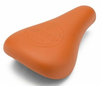 orange bmx seat