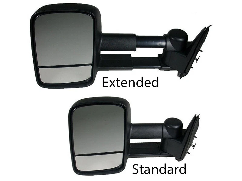 Espejo retrovisor de luz de señal con calefacción eléctrica de remolque Lh para Chevy Silverado Sierra 07-13 Foto 2 de 2