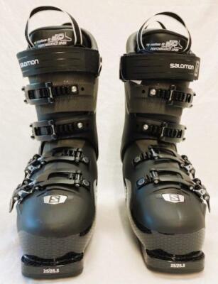Salomon Men's S/Pro HV100 Snow Ski Boot Black Belluga Red Sz 25/25.5 NEW
