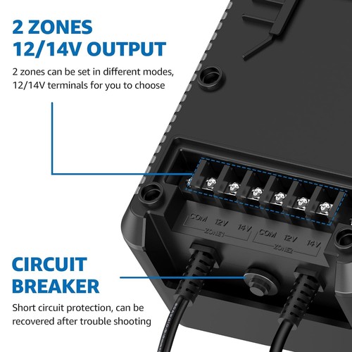 300W Low Voltage Landscape Transformer with 2 Independent Control Output - Picture 3 of 7
