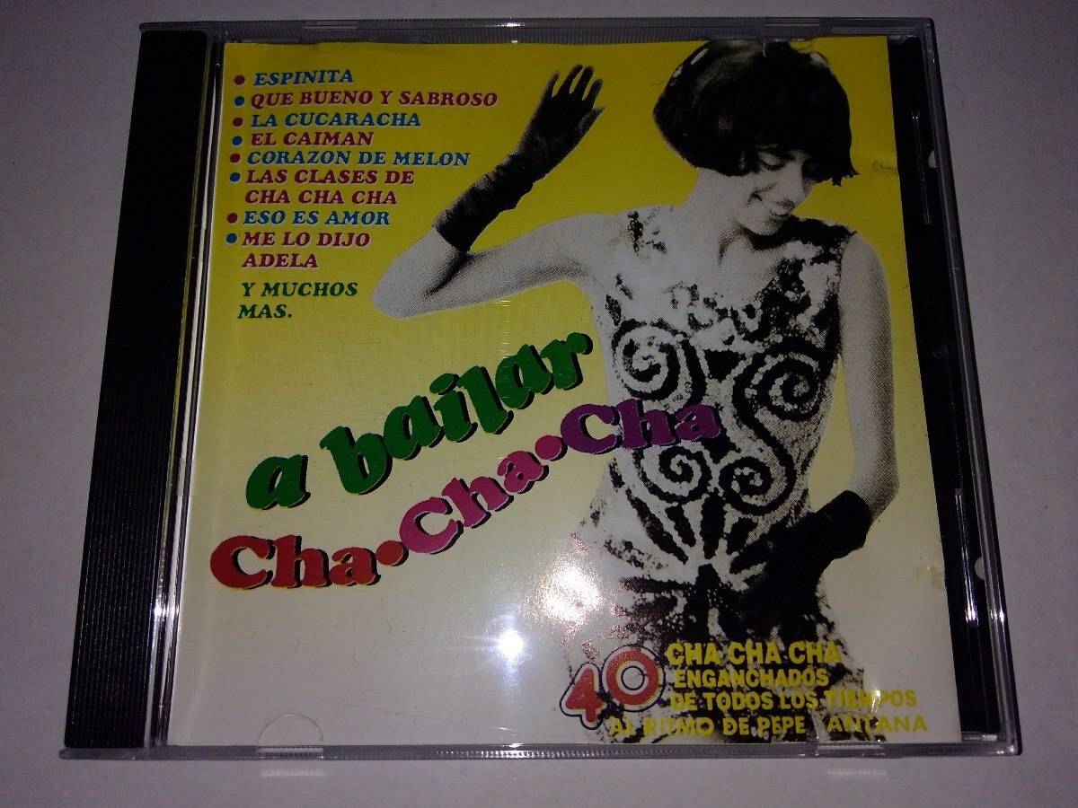 Bailar Cha Cha Cha Pepe Santana 40 Cha Cha Cha Enganchados CD New sealed