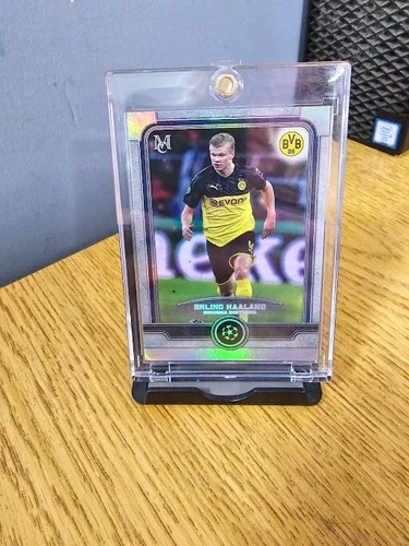 2019 20 TOPPS MUSEUM COLLECTION #12 ERLING HAALAND ROOKIE FOIL BVB RC