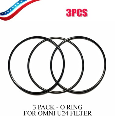 3 Pack - O-Ring for Omni U24 Filter  /  Food and Drinking Water Safe Material