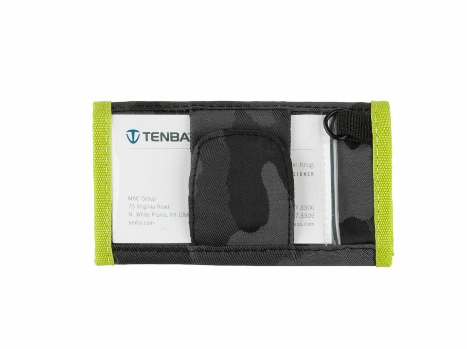 Tenba Tools Reload CF6 Card Wallet Black Lime #636-219 (UK Stock) Compact Flash - Image 4 of 4