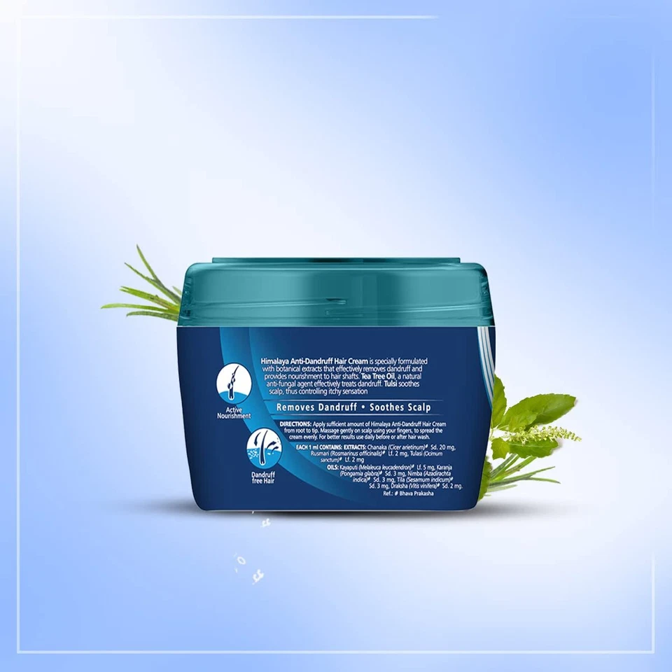 Pack de 2 X Crema Cabello Anticaspa Himalaya Elimina y Previene la Caspa 100 ML Foto 2 de 4