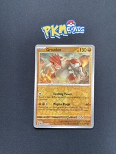 Pokémon TCG Groudon Paradox Rift 093/182 Reverse Holo Rare LP.