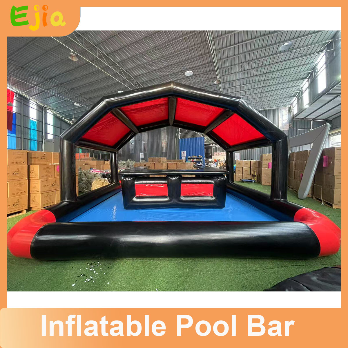 Gaint 20ft Inflatable Pool Bar Commercial PVC Inflatable Pub House Blow ...