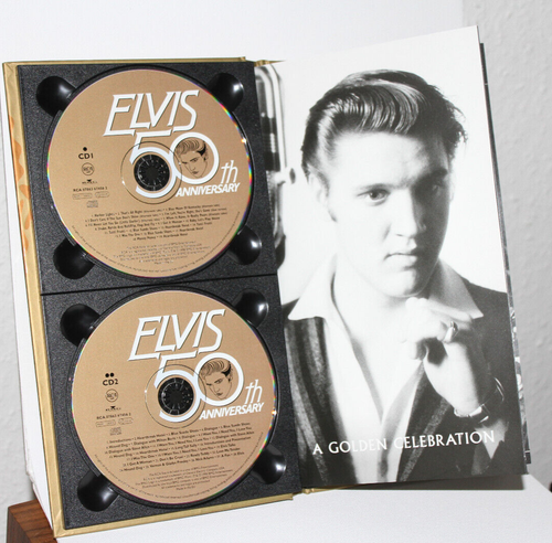 4 CD Elvis Presley: A Golden Celebration 50th Anniversary (1998 BMG EU) #SK - Bild 3 von 4