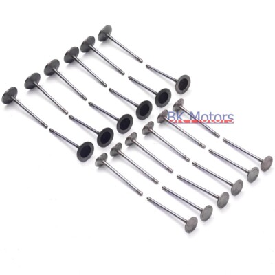 24x Einlass & Auslassventile Valves For Mercedes-Benz C350 E350 CLK350 3,5L M272