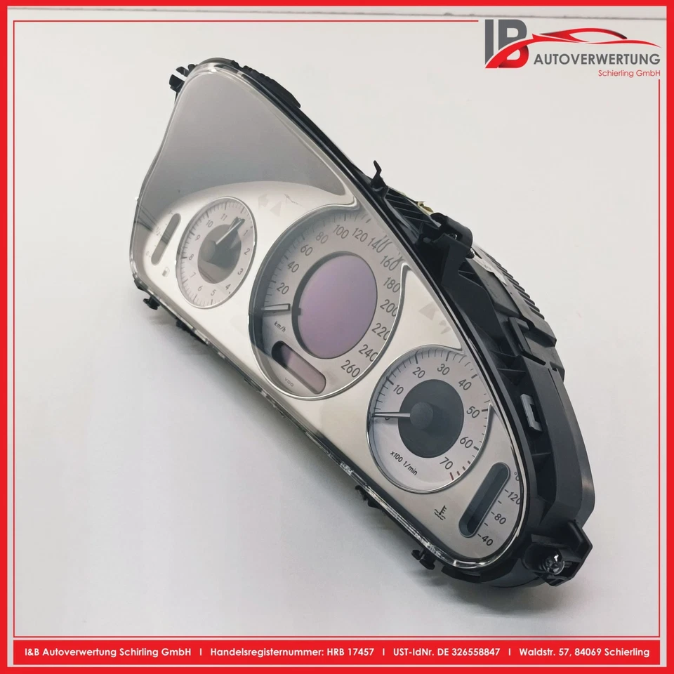 MERCEDES-BENZ E-KLASSE KOMBI S211 E280 Tacho Kombiinstrument A2115404747 VDO - Изображение 3 из 4