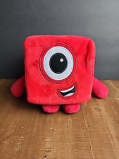 Numberblocks Soft Plush Stuffed Educational Stuffed Toy 1 Red