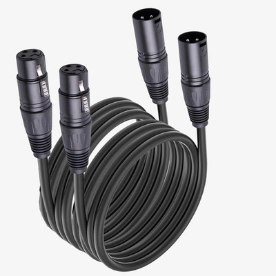 2 MR DJ CXMXF30 30' XLR Male to XLR Female Microphone Balanced Instrumental Dj