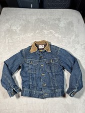 Vintage 60s Lee 101-LJ Storm Rider Jacket Size 36 Blue Dark Union Made In USA