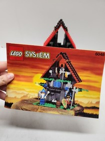 LEGO 1993 Vintage Castle: Majisto's Magical Workshop 6048 Wizard Dragon Knight 