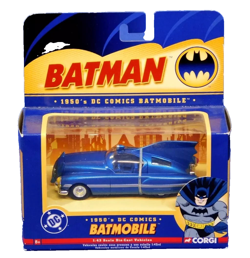 ス*ピ様 Corgi DC Comics バットモービル コレクション Corgi Batman 1950's DC Comics Batmobile 1 43rd Scale for sale