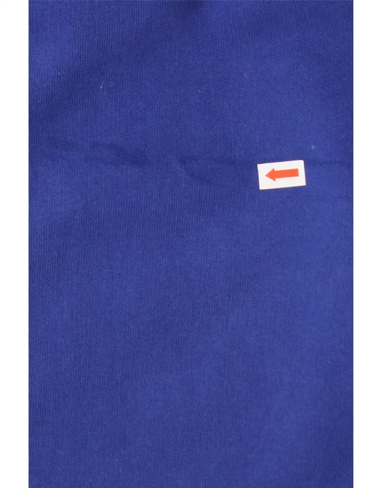 SUPERDRY Mujer Pista y Campo Gráfico Cremallera Sudadera con Capucha Suéter Reino Unido 8 Pequeño Azul DK19 Foto 3 de 4