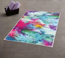 KLEINE WOLKE Badematte Fusion 50 cm x 60 cm Bunt