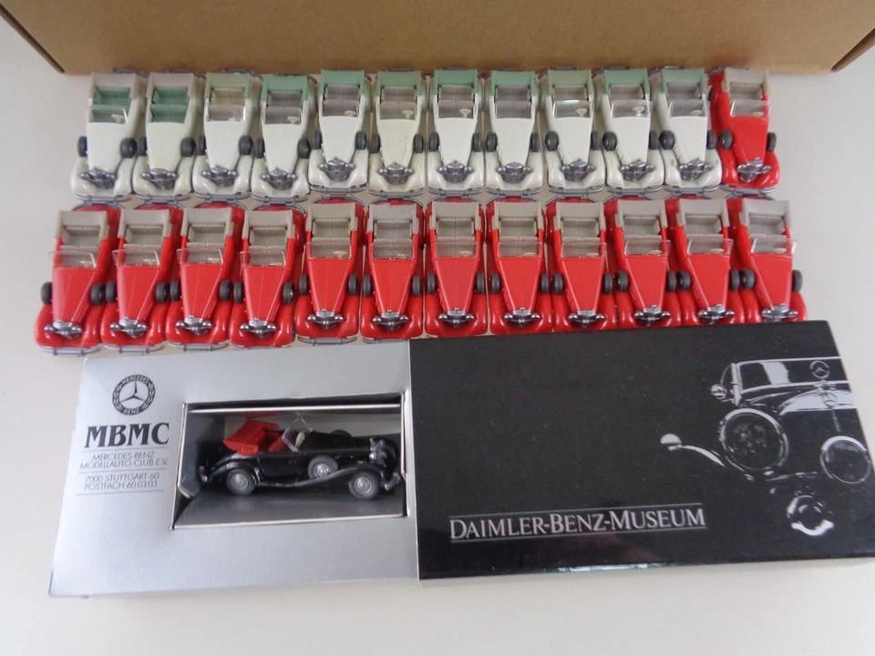 92 Mercedes Benz Oldtimer Modellautos Wiking 1:87 (8767) - Bild 4 von 4