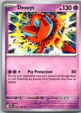 DEOXYS 033/086 UC CHAOS RISING POKEMON NM/M
