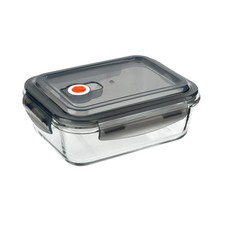 Glass Food Storage Container with Vented Lid 1100ml Large Oven Dishwasher Safe