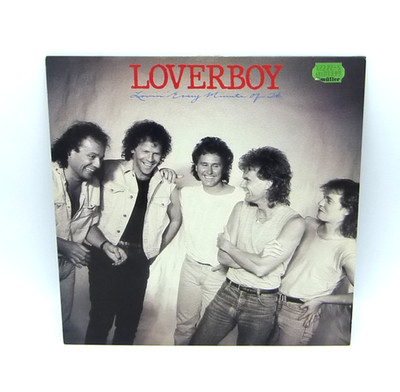 Loverboy Lovin' every Minute of it Vinyl Schallplatte 1985 CBS Rock  vintage