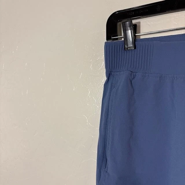 Pantalones Lululemon Mujer Pequeños Azul Pierna Ancha Cortos Elastizados Tejidos LW6CNUS Foto 2 de 4