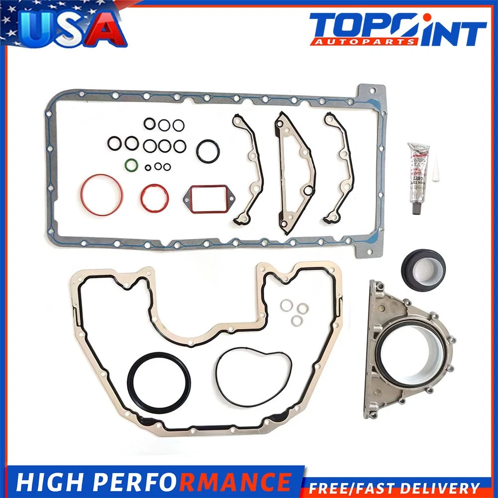 Kit De Juntas De Tapa De Distribución Para BMW Serie 7 E65 E66 – Original Elring Con Números 11147506424 Y 11147506425