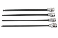 "Laser Tools Extra Langer Kugelkopfschraubendreher Satz 1/2\"D 4 StüCk 6711"