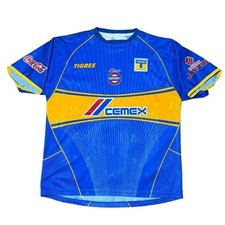 Vintage Y2K 2006 2007 Tigres UANL Soccer Cemex Carta Blanca Monterrey MX Jersey