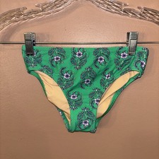 J.CREW CREWCUTS Girls' Floral Green Bikini Bottom sz 6-7