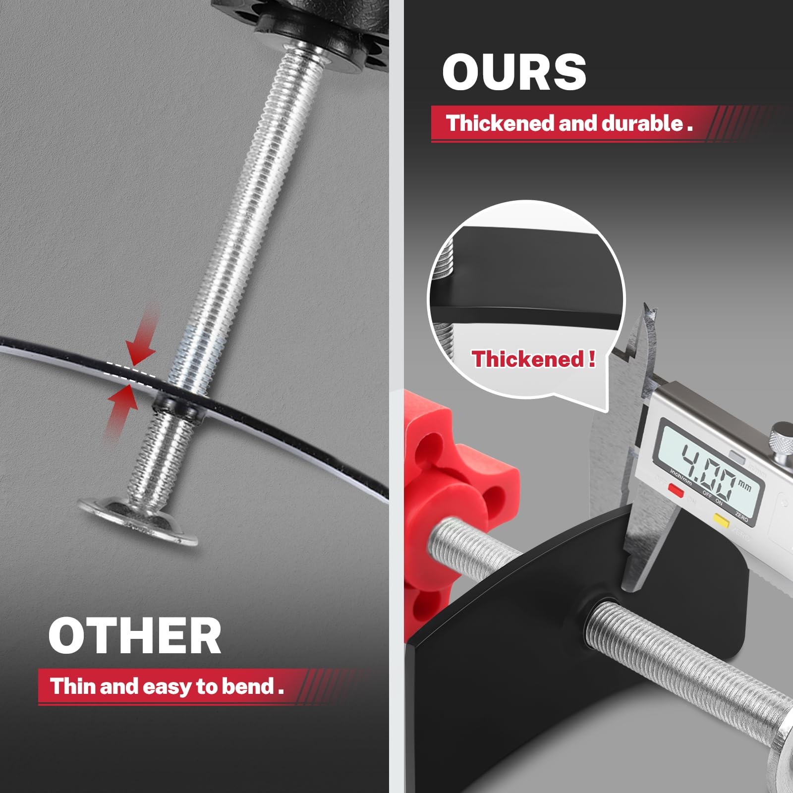 BILITOOLS Brake Pad Spreader, Disc Brake Caliper Compression Tool Caliper Pis...