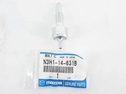 Genuine Mazda OEM RX-8 2004-08 Oil Injector Squirter Bolt Connector N3H1-14-631B - Изображение 3 из 4