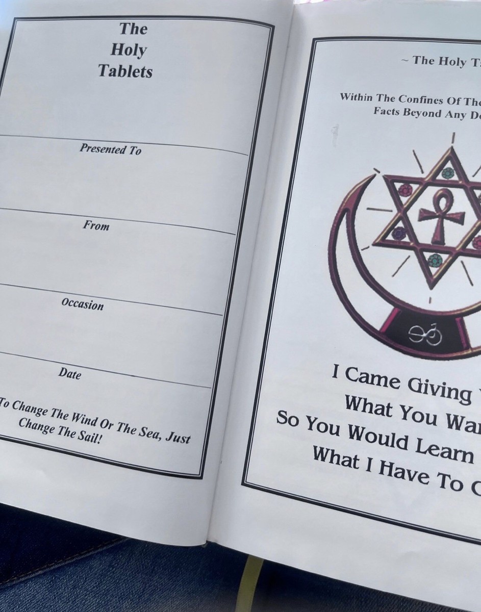 Holy Tablets , New, Limited Edition. Dr. Malachi Z York Rare | eBay