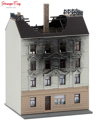 Faller House on Fire Bausatz Maßstab 1:160, Spur N