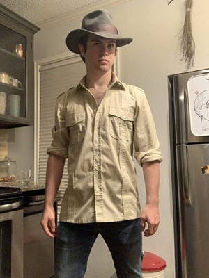 indiana jones dress shirt INDIANA JONES SHIRT Safari Raiders Costume Halloween @@