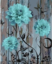 Paint by Numbers Kit for Adults Flower-for Home Wall Decor 16x20 Inch