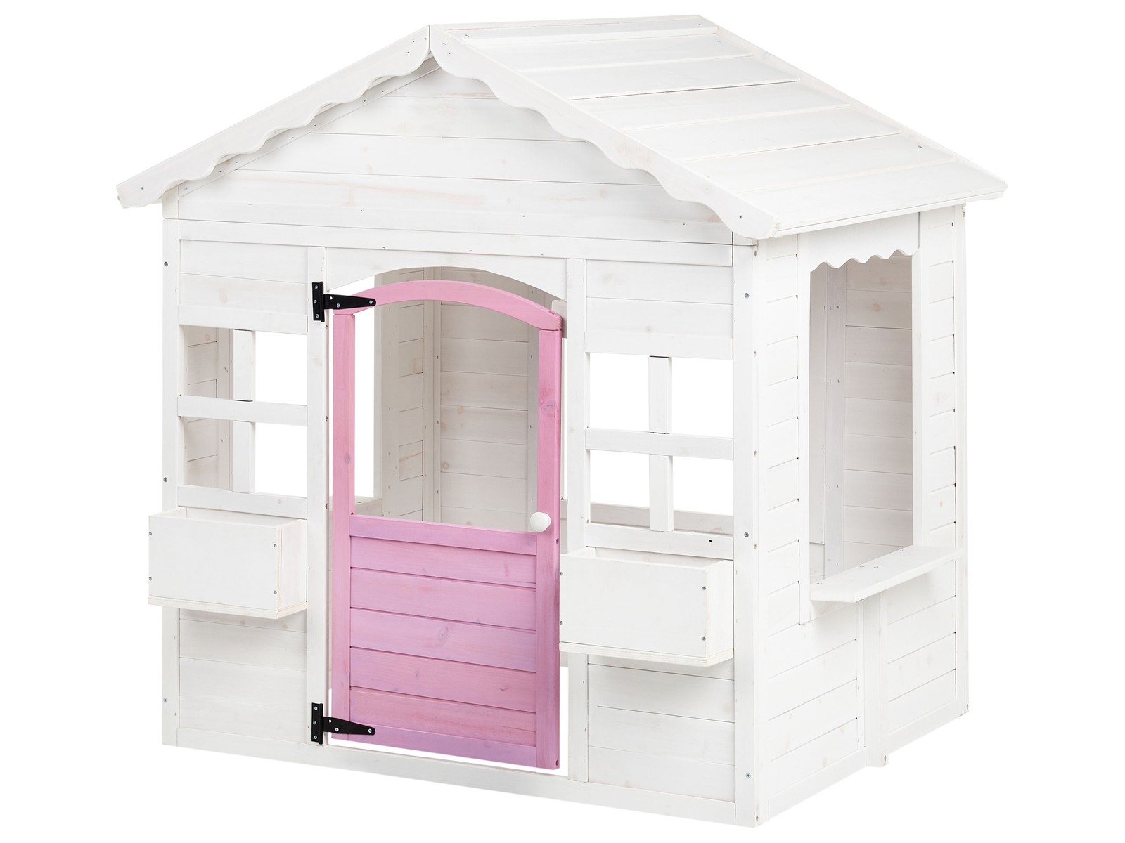 Casetta per bambini da giardino in legno House Bianco Nikaia