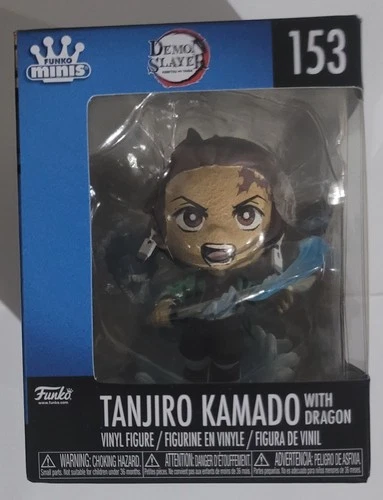 Funko Minis - Tanjiro Kamado With Dragon 153 - Demon Slayer