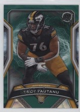 2024 Topps Resurgence Rookies Teal Surge Refractor /149 Troy Fautanu #182 2u0