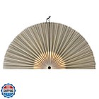 Bamboo Half Circle Window Shade, Arched Windows Shade, Fan Shaped Blinds for 