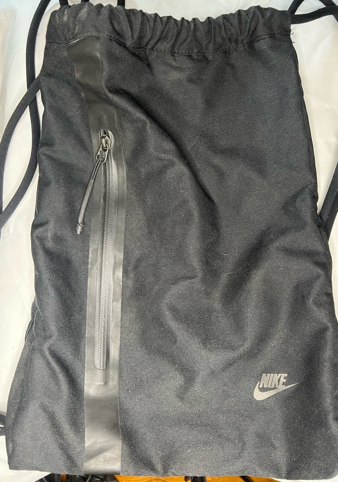 Nike Nk Tech Drawstring Backpack Bag Training Gym… - image 1