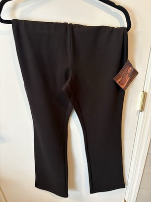 IMAN Global Chic 360 Leggings Woman s s RN 108976 S28143 BLACK