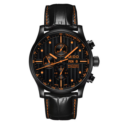 Herrenuhr Automatik MIDO Multifort Chronograph mit Wechselarmband M0056143605122