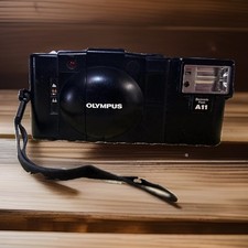Olympus XA2 35mm Film Camera D.Zuiko 35mm F3.5 A11 Flash Tested With Case