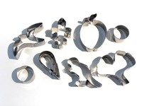 StäDter Ausstecher FöRmchen Set 10-Teilig Edelstahl PläTzchen Ausstecher Set 2