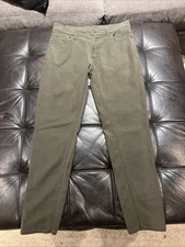 The Normal Brand Comfort Terry Pant Olive - Size 31 x 31 The Normal Slim 31